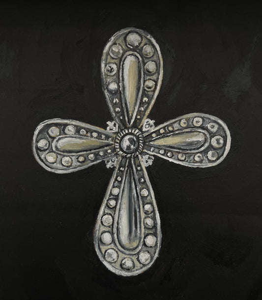 "HEAVENLY CROSS PRINT"
